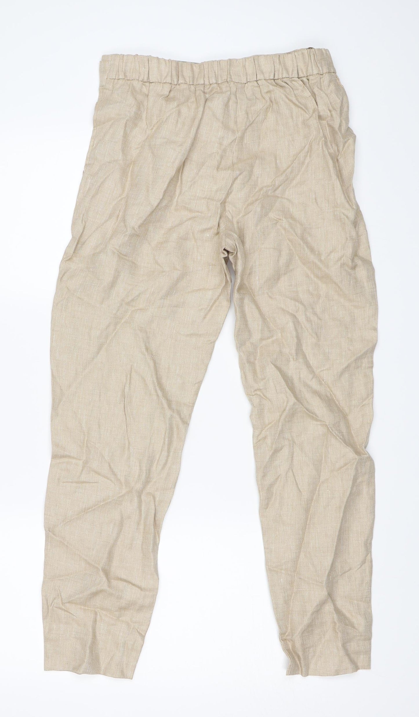 TU Womens Beige   Trousers  Size 10 L29.5 in