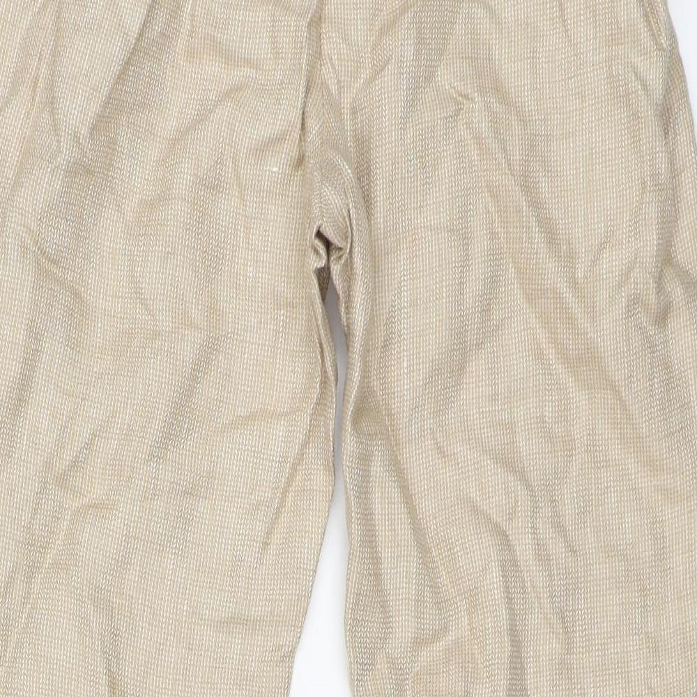 TU Womens Beige   Trousers  Size 10 L29.5 in