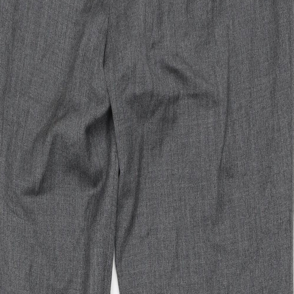 Kaliko Womens Grey   Trousers  Size 10 L31.5 in