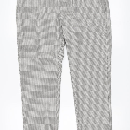 Mango Womens Grey   Trousers  Size 38 L27 in