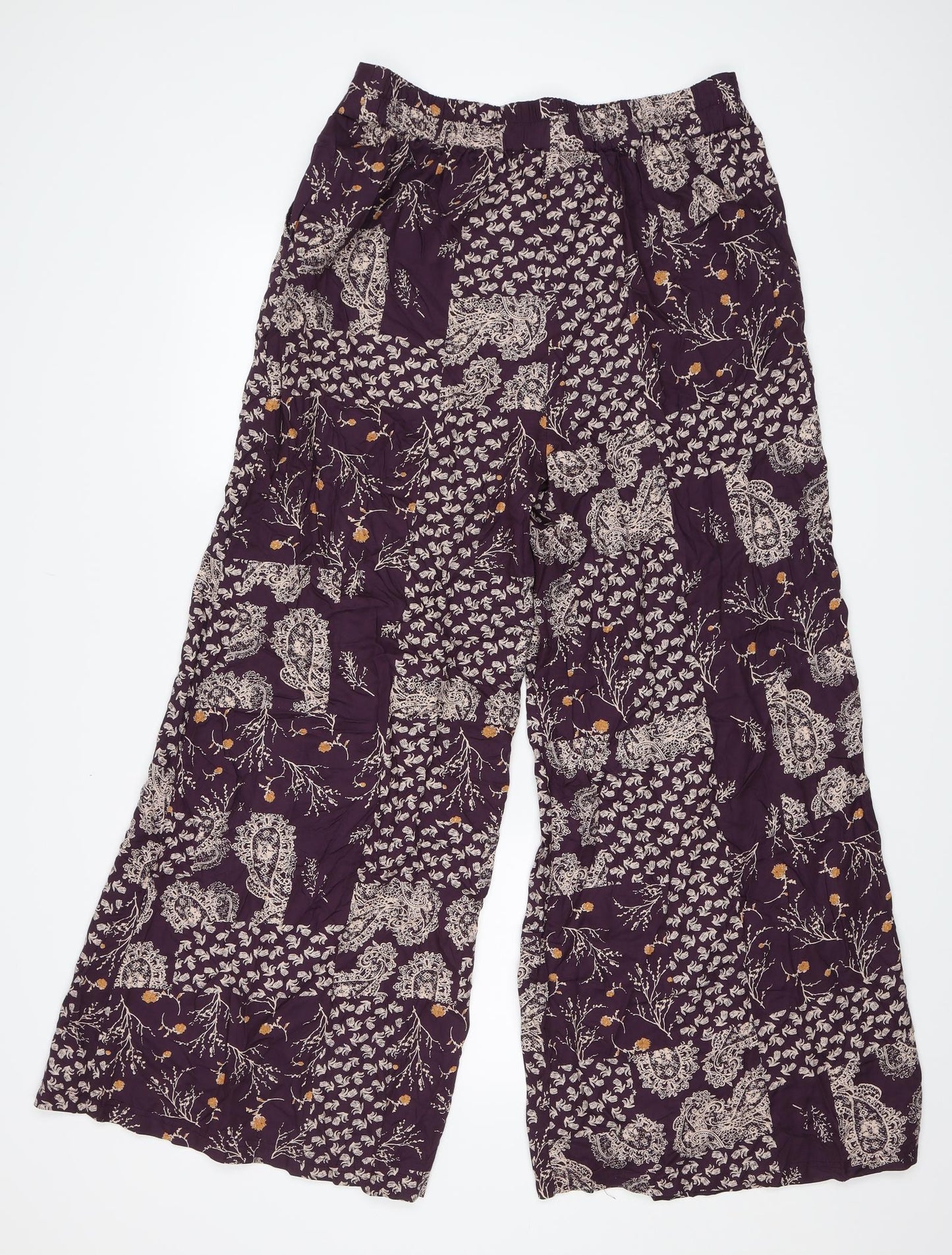 Capsule Womens Purple   Trousers  Size 14 L30 in