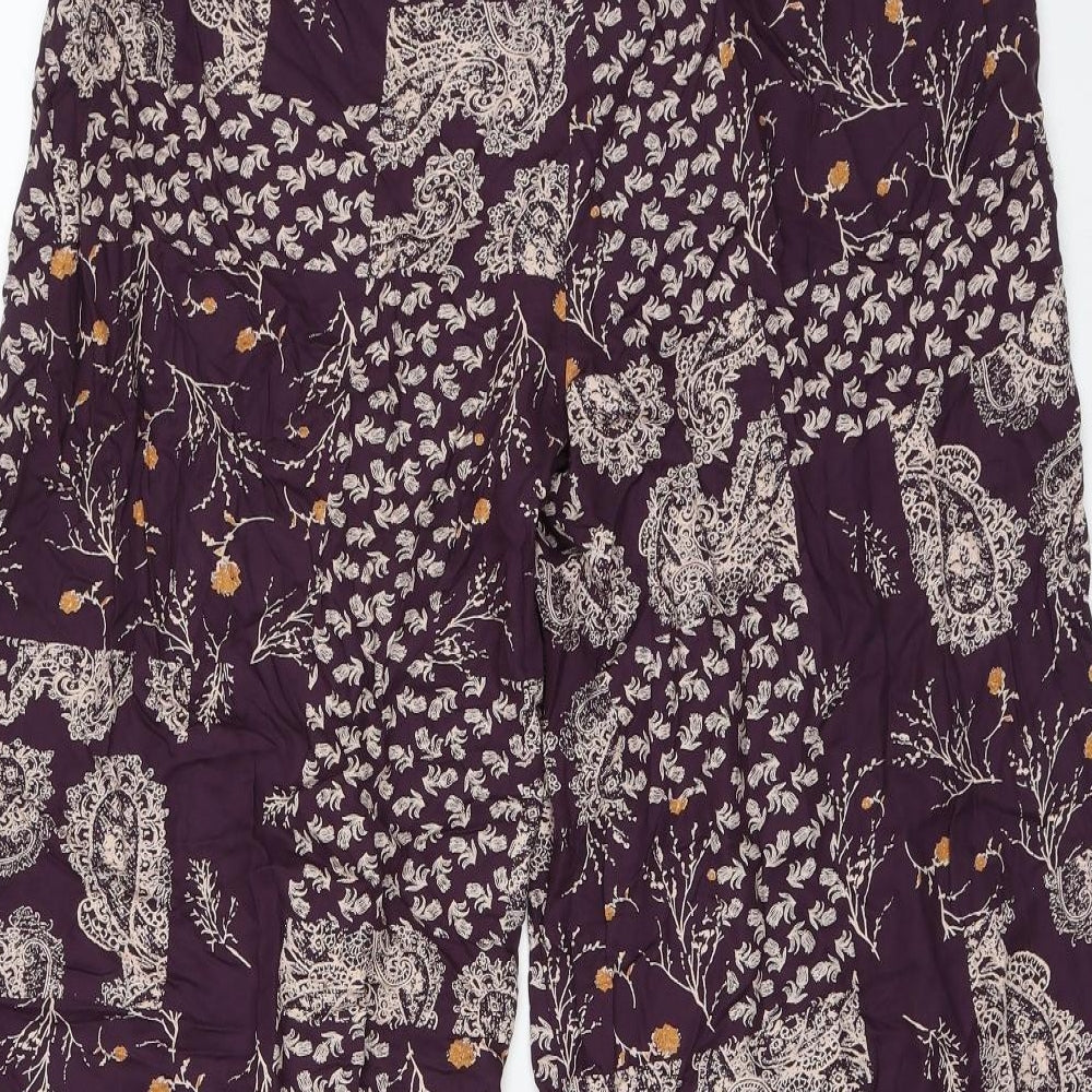 Capsule Womens Purple   Trousers  Size 14 L30 in