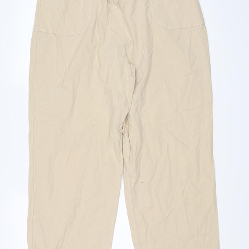 Happit Womens Beige   Trousers  Size 18 L28.5 in