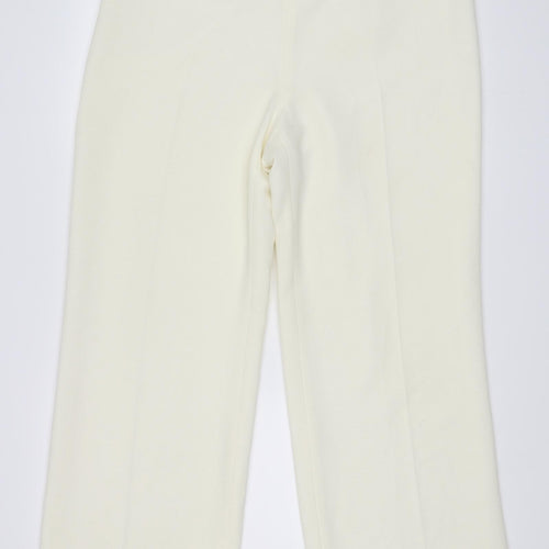 CC Womens Ivory   Trousers  Size 16 L29.5 in