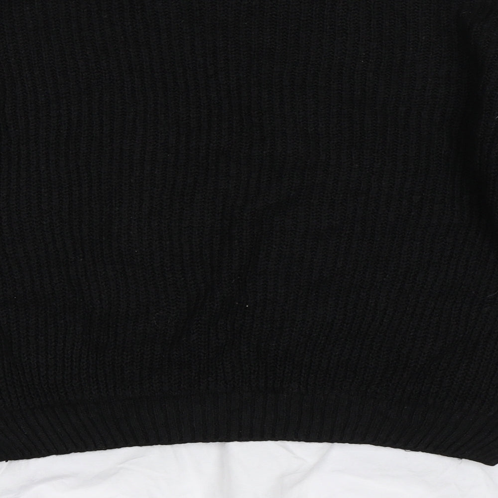 George Womens Black   Pullover Jumper Size XS