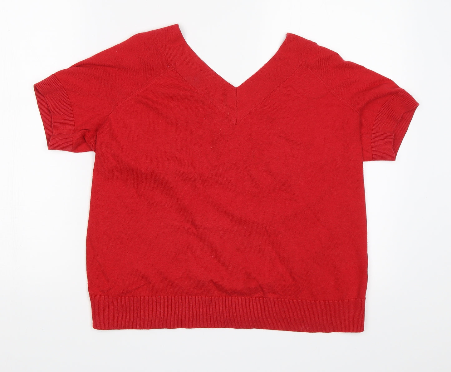 TU Womens Red   Pullover Jumper Size 16