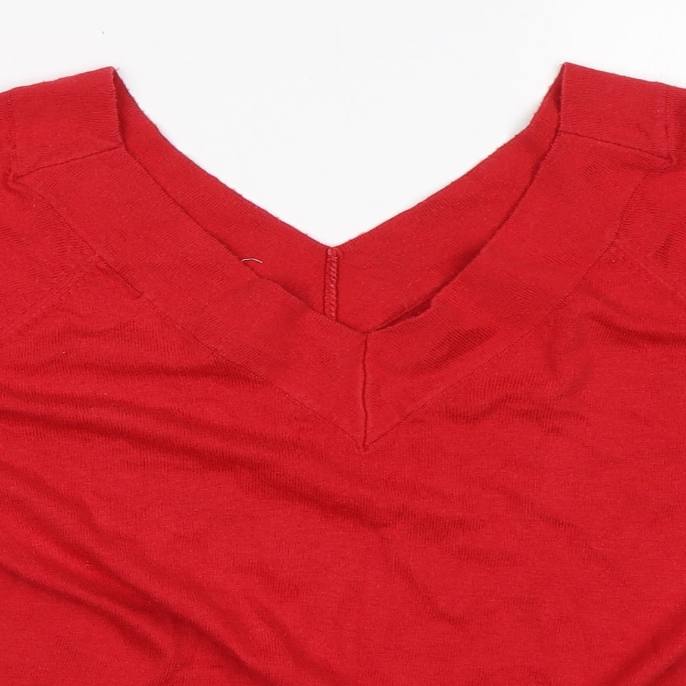 TU Womens Red   Pullover Jumper Size 16