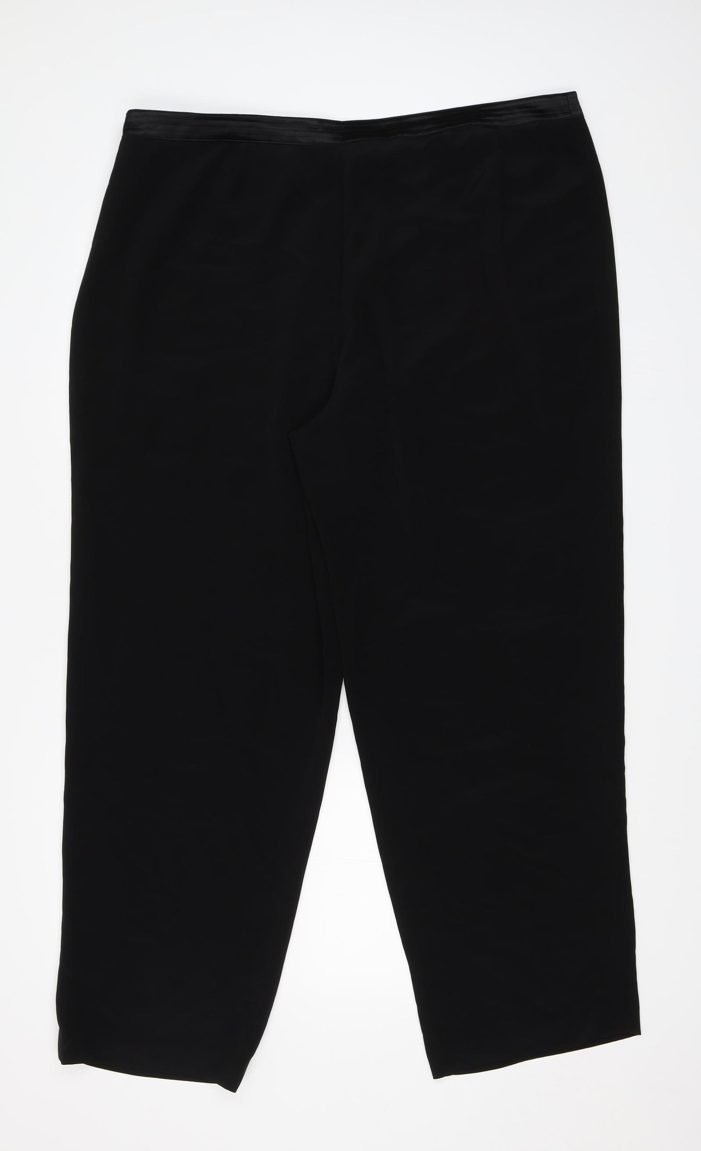 Ann Harvey Womens Black   Trousers  Size 20 L29.5 in