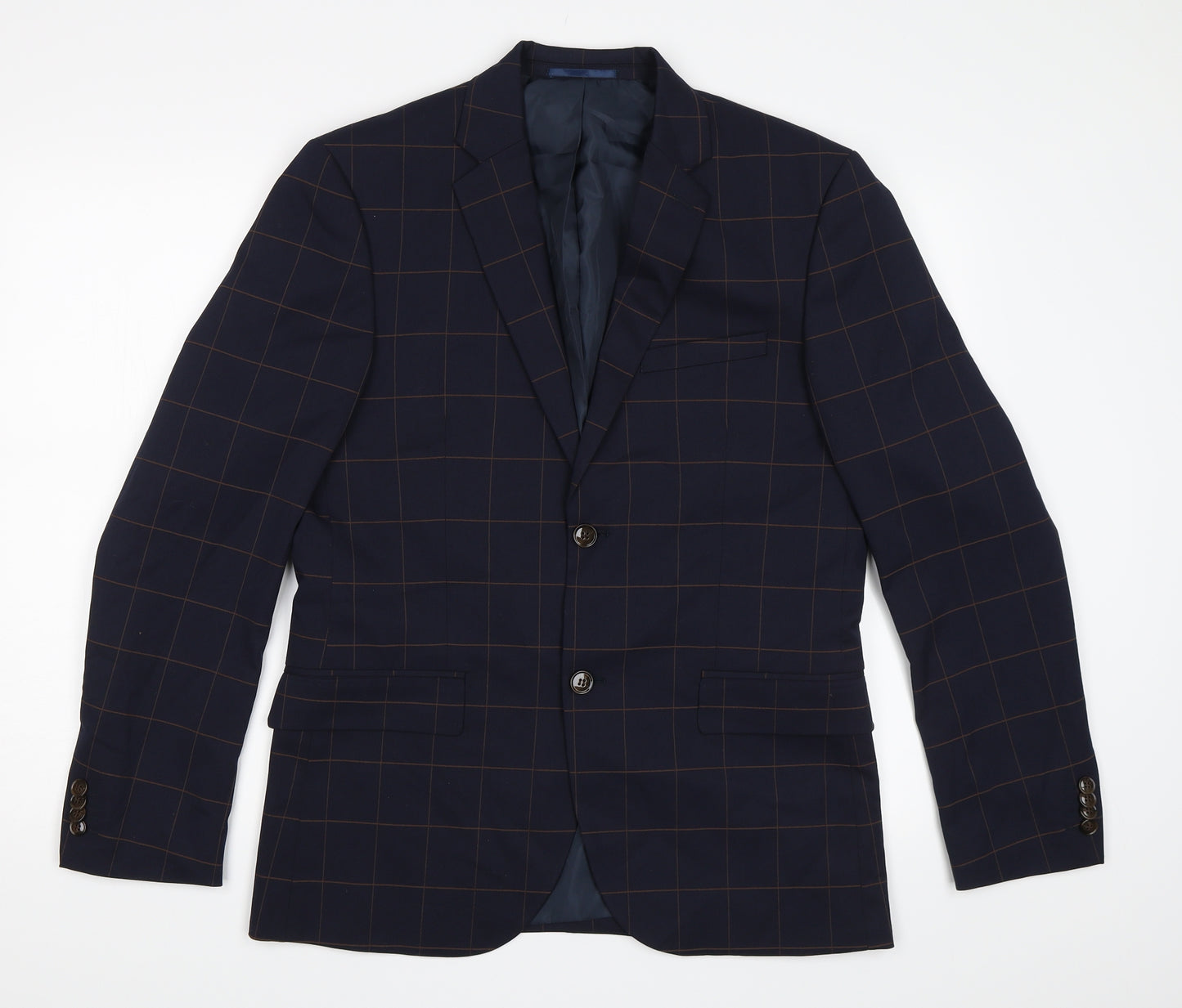 Preworn Mens Blue   Jacket Blazer Size 40
