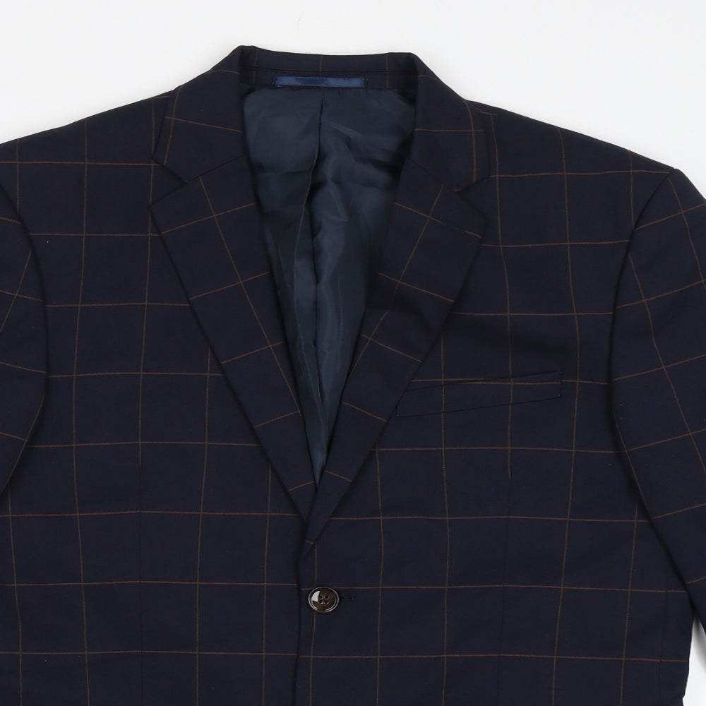Preworn Mens Blue   Jacket Blazer Size 40
