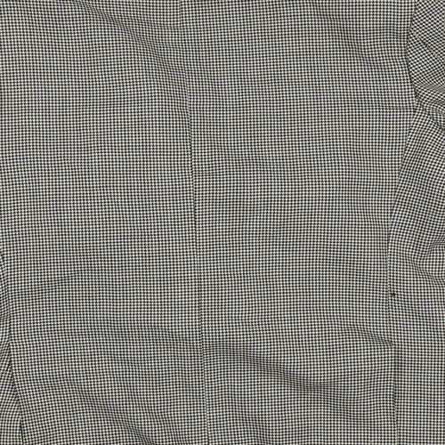 Pierre Balmain Mens Beige Houndstooth  Jacket Blazer Size 40