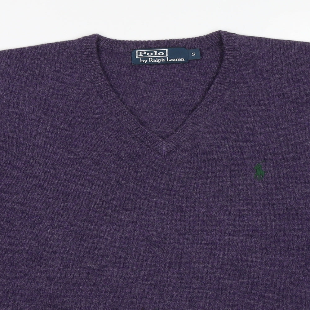 Polo by Ralph Lauren Mens Purple   Pullover Jumper Size S