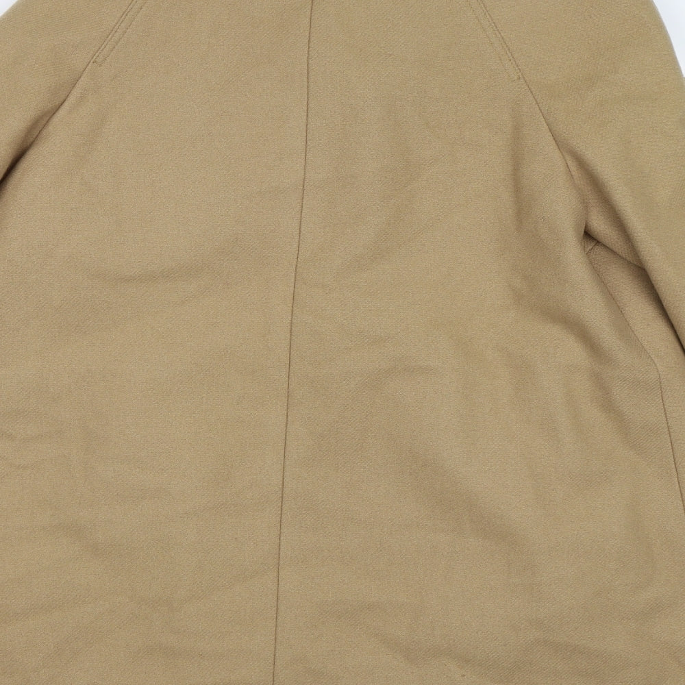 Dellbury Womens Beige   Overcoat Coat Size 14