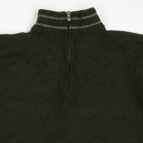 ellesse Mens Green   Henley Jumper Size XL