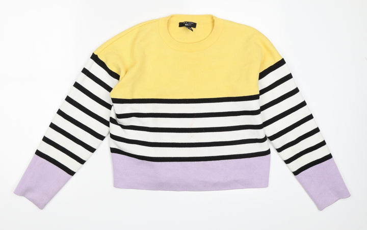 New Look Girls Yellow Pullover Jumper Size 14-15 Years