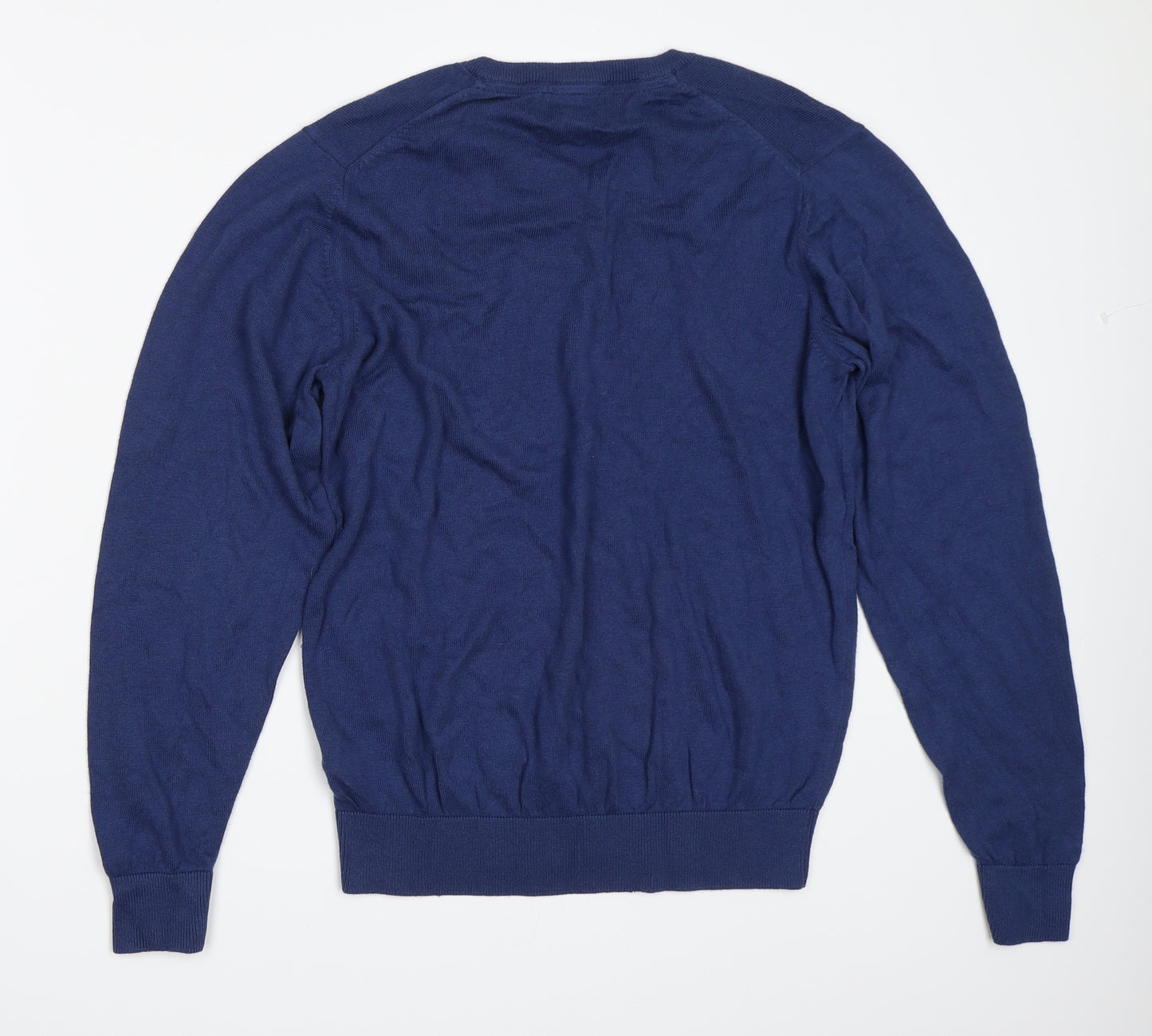 Marks and Spencer Mens Blue   Pullover Jumper Size M