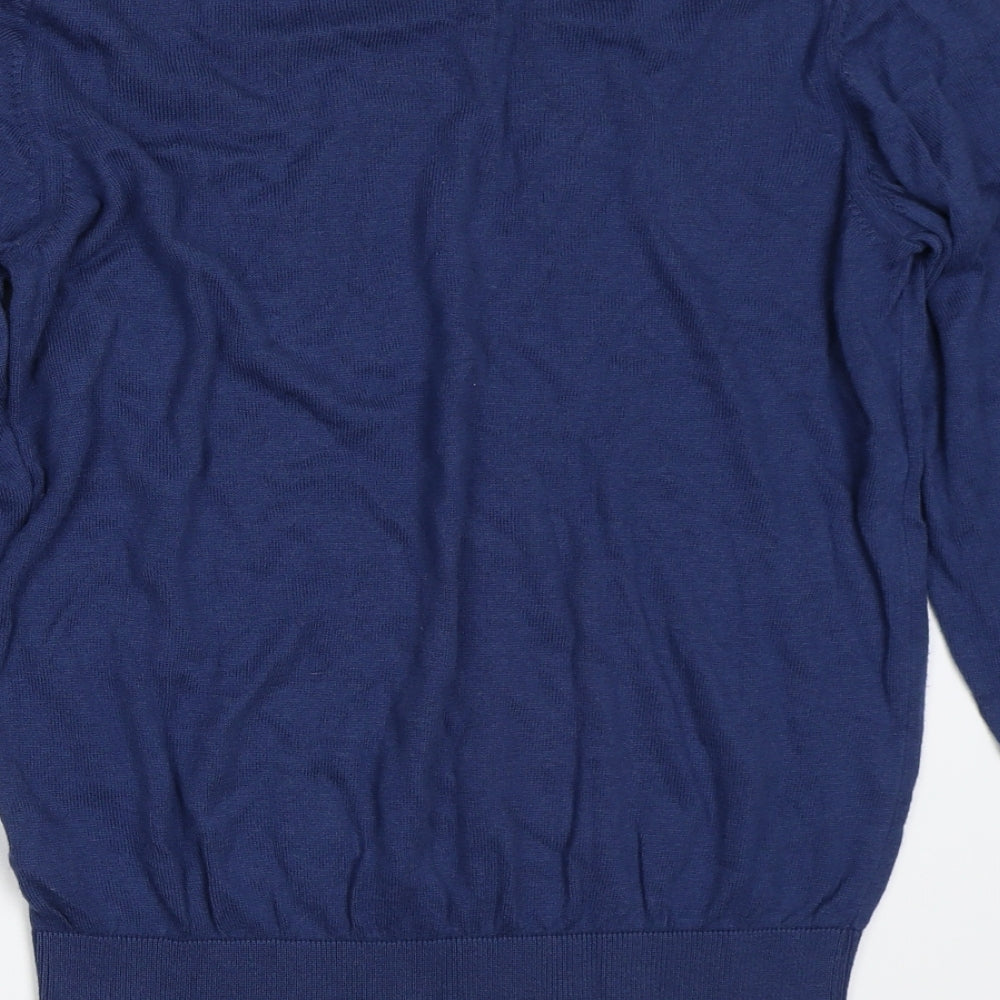 Marks and Spencer Mens Blue   Pullover Jumper Size M