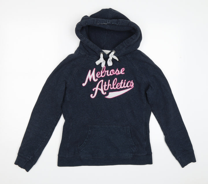 H&M Womens Blue   Pullover Hoodie Size S