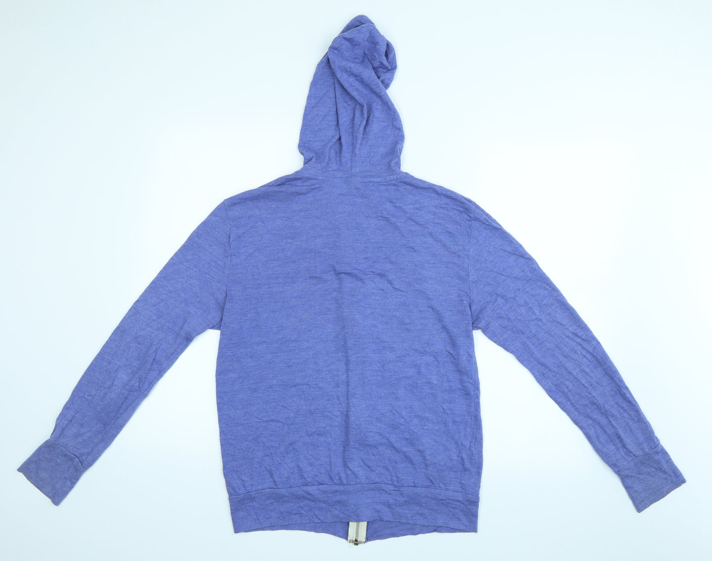 Alternative Earth Organics Womens Purple   Full Zip Hoodie Size S