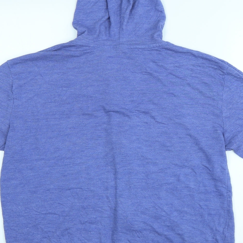 Alternative Earth Organics Womens Purple   Full Zip Hoodie Size S