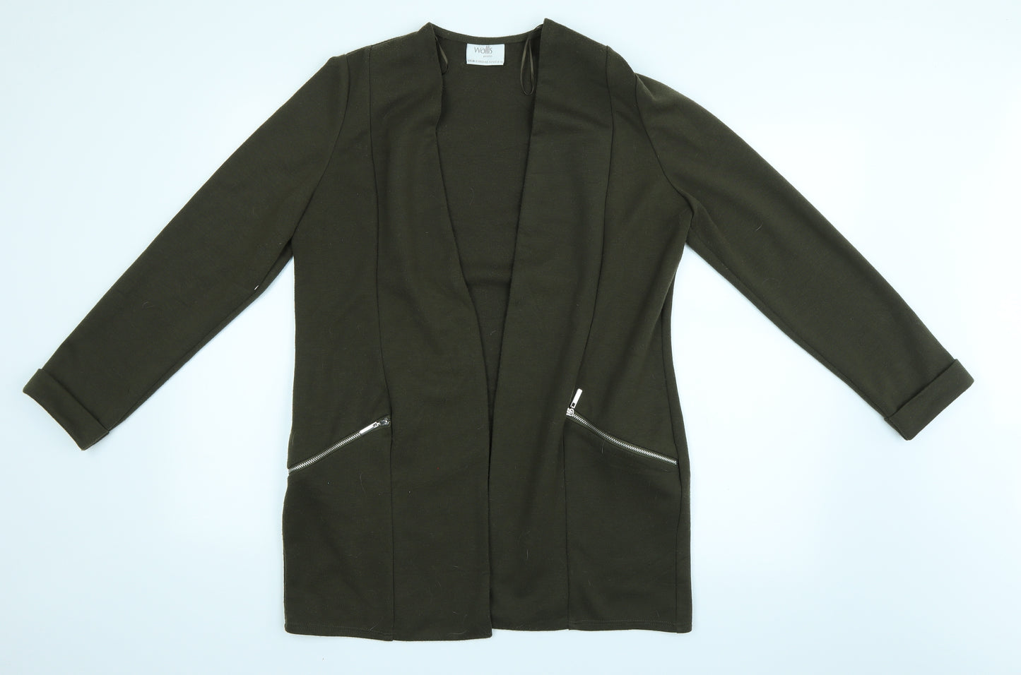 Wallis Womens Green   Cardigan Jumper Size M