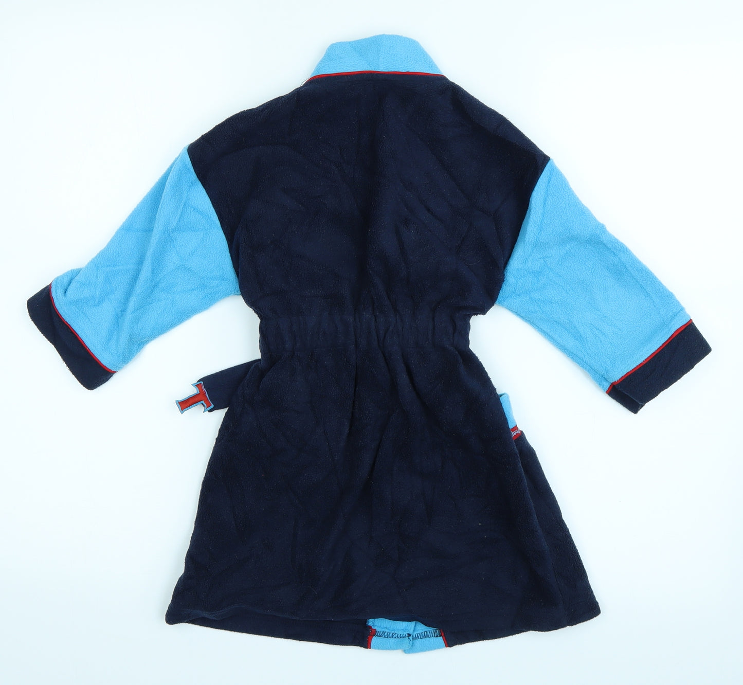BHS Boys Blue Solid   Robe Size 2-3 Years