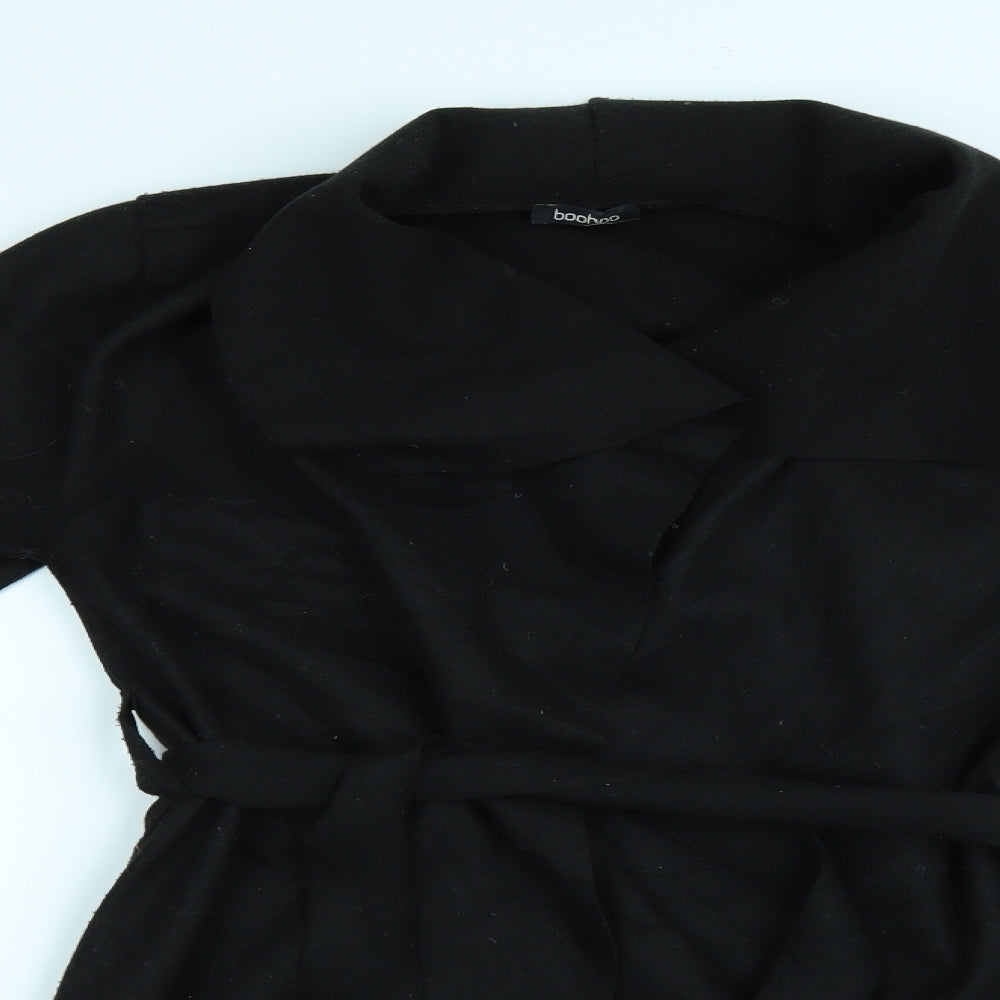 Boohoo Womens Black   Jacket Coat Size S