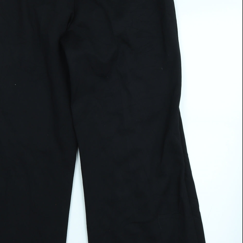 Marks and Spencer Womens Black   Trousers  Size 16 L26 in