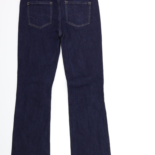 NEXT Womens Blue  Denim Bootcut Jeans Size 12 L29 in