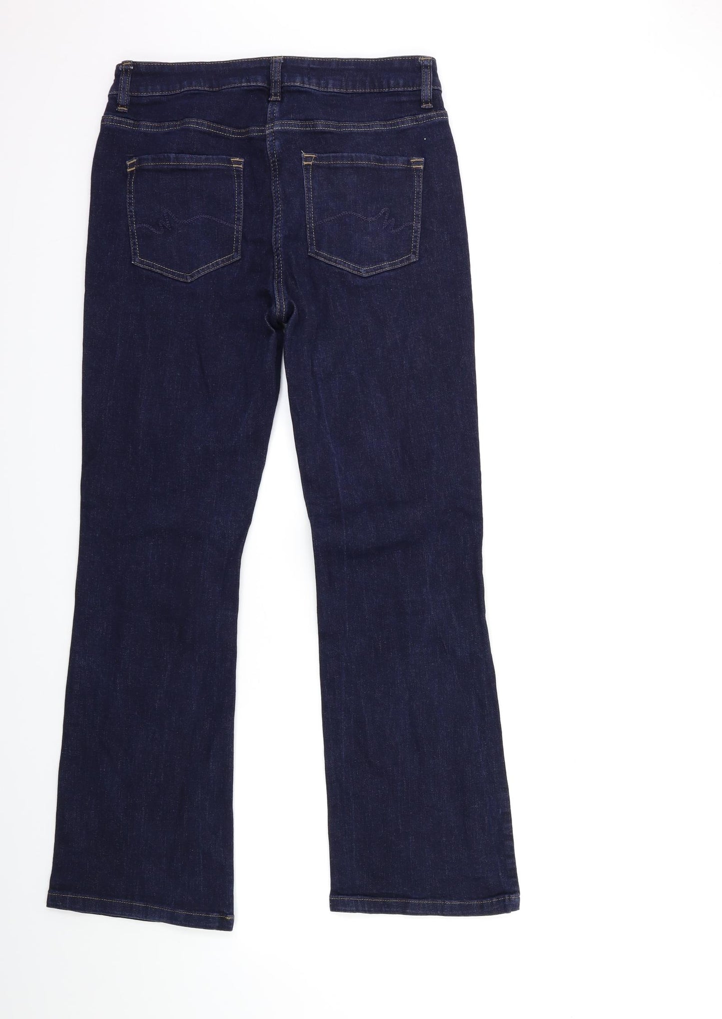NEXT Womens Blue  Denim Bootcut Jeans Size 12 L29 in