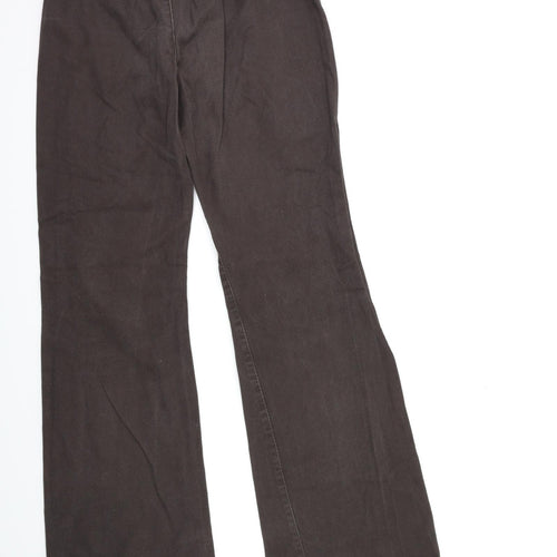 ROXY Womens Brown  Denim Trousers  Size 30 in L33 in