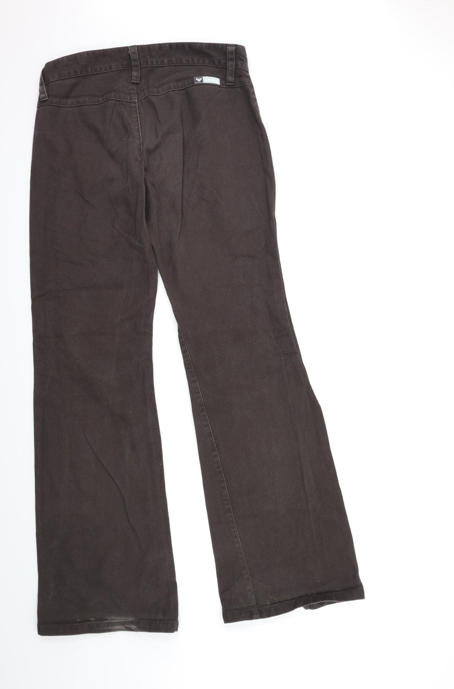 ROXY Womens Brown  Denim Trousers  Size 30 in L33 in