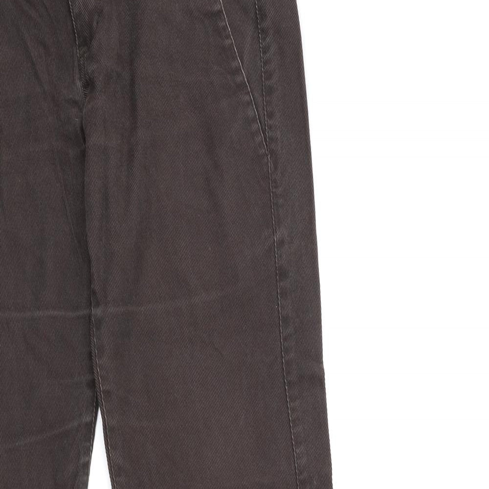 ROXY Womens Brown  Denim Trousers  Size 30 in L33 in