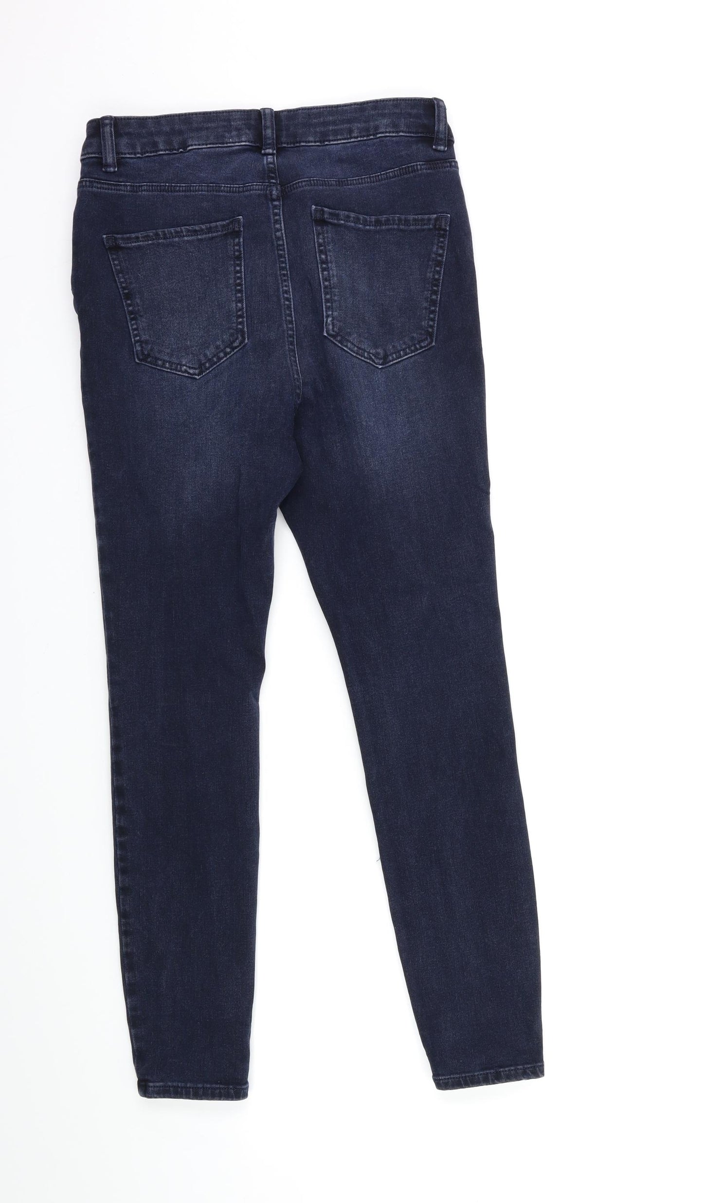 NEXT Womens Blue  Denim Skinny Jeans Size 10 L26 in