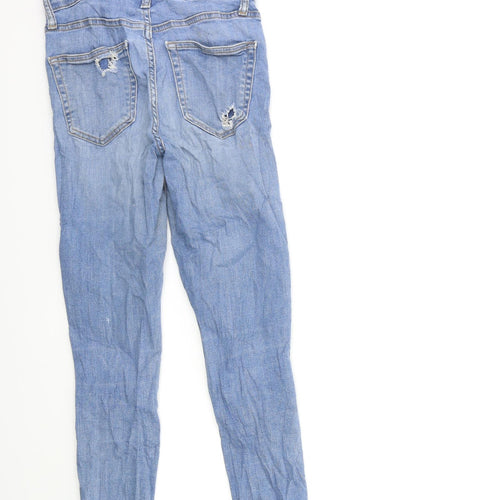 Topshop Womens Blue  Denim Skinny Jeans Size 26 in L30 in