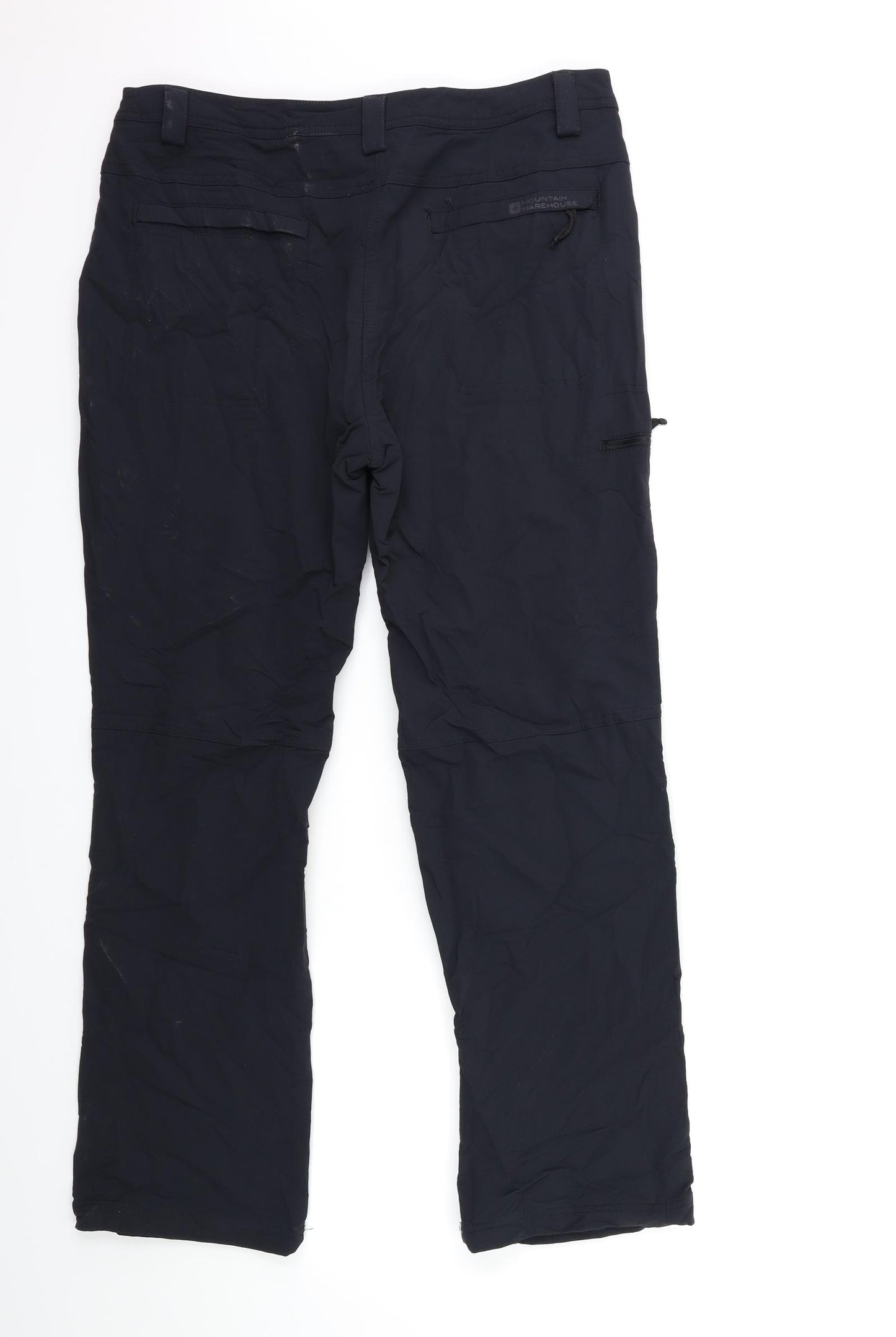 Mountain Warehouse Womens Black   Cargo Trousers Size 14 L29 in
