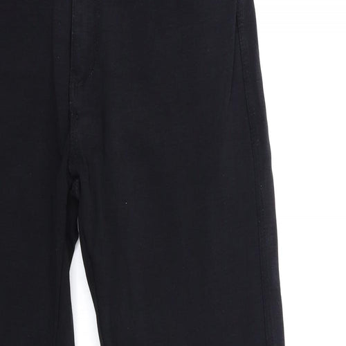 Miss Ok Womens Black   Trousers  Size 16 L29 in