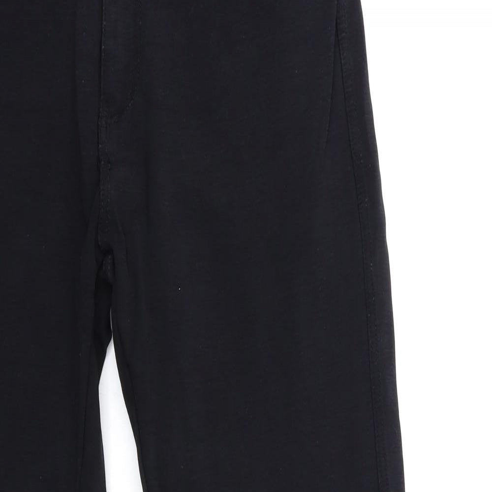 Miss Ok Womens Black   Trousers  Size 16 L29 in