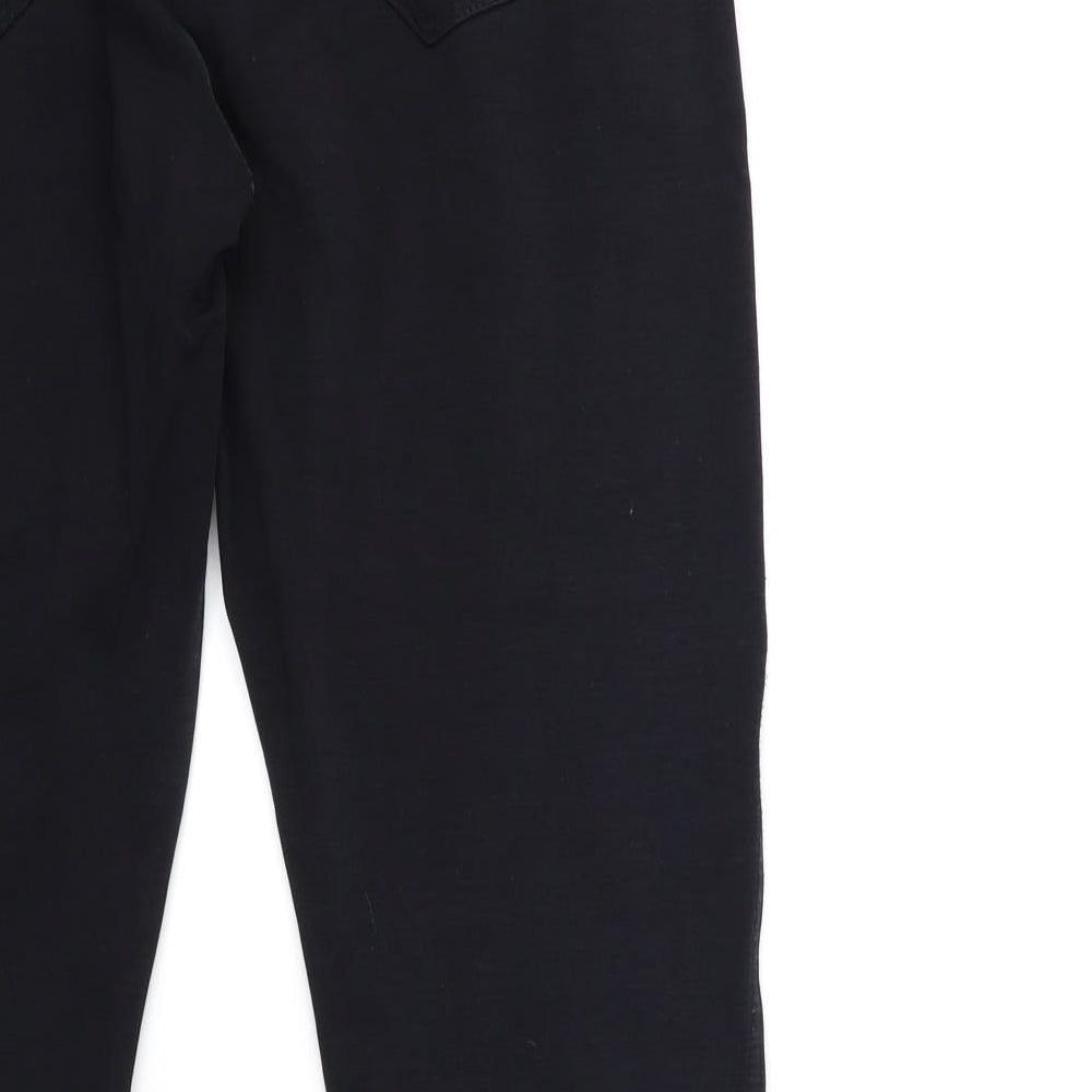 Miss Ok Womens Black   Trousers  Size 16 L29 in