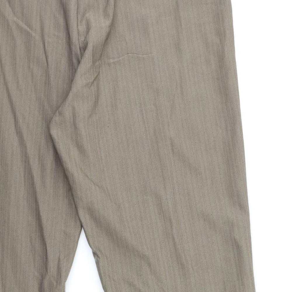 BHS Womens Brown   Trousers  Size 22 L29 in