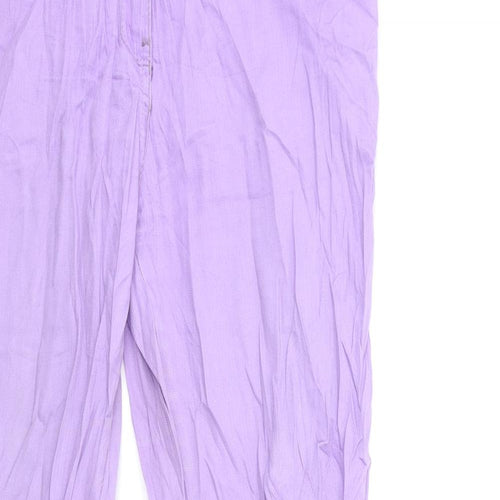 Here + There Womens Purple   Straight Jeans Size 30 in L31 in