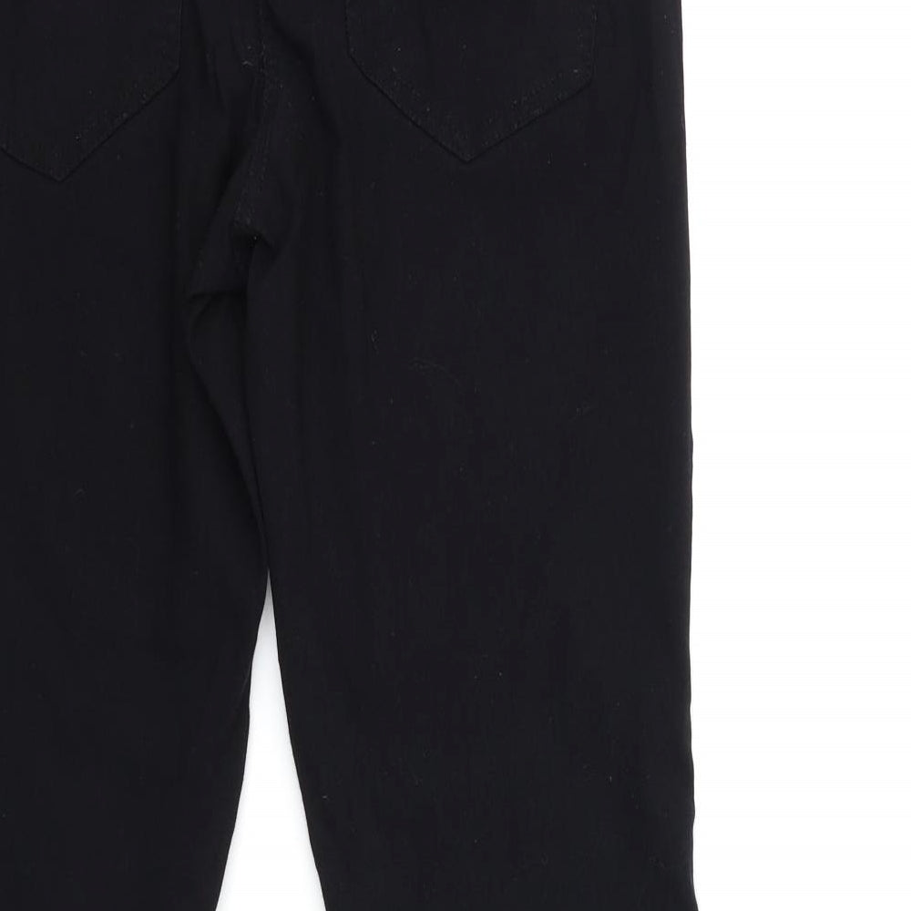 ZEZE Womens Black   Skinny Jeans Size 16 L27 in
