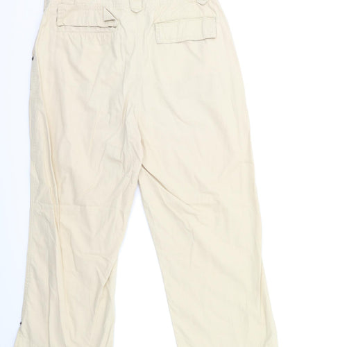Marks and Spencer Womens Beige   Trousers  Size 14 L25 in