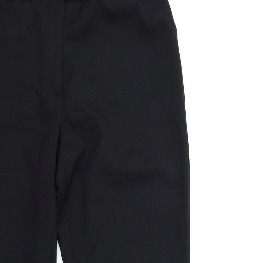 TU Womens Black   Trousers  Size 12 L29 in