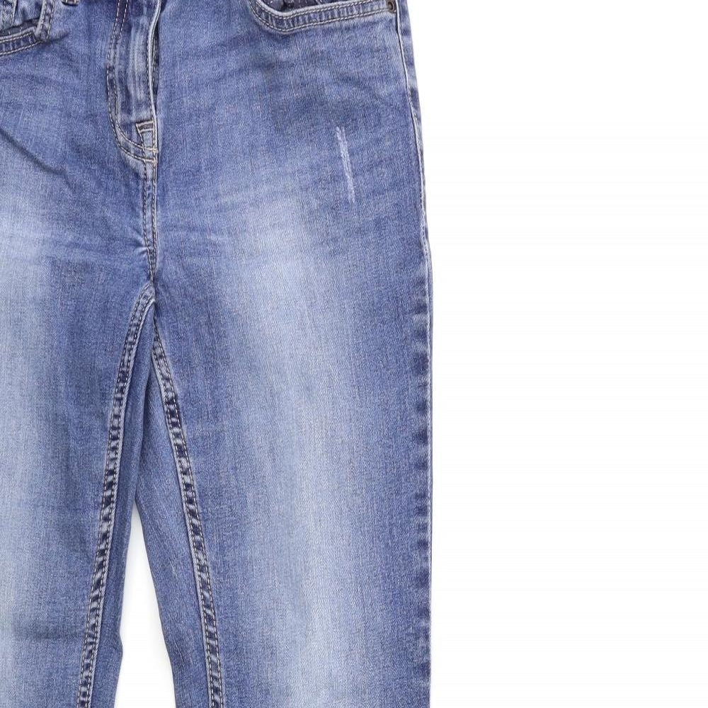 NEXT Womens Blue  Denim Bootcut Jeans Size 12 L29 in