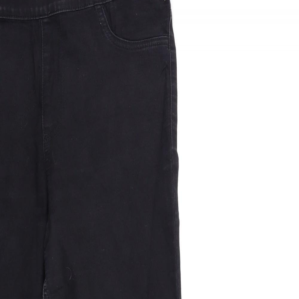 Marks and Spencer Womens Black  Denim Jegging Jeans Size 14 L27 in