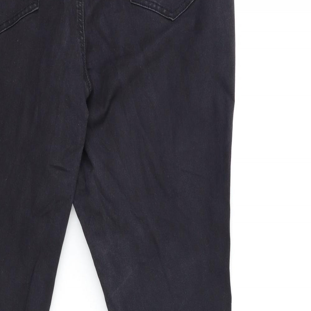 F&F Womens Black  Denim Jegging Jeans Size 20 L28 in