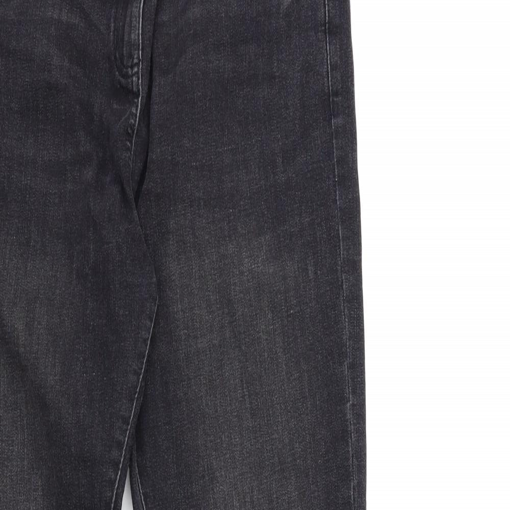 NEXT Womens Black  Denim Skinny Jeans Size 12 L29 in