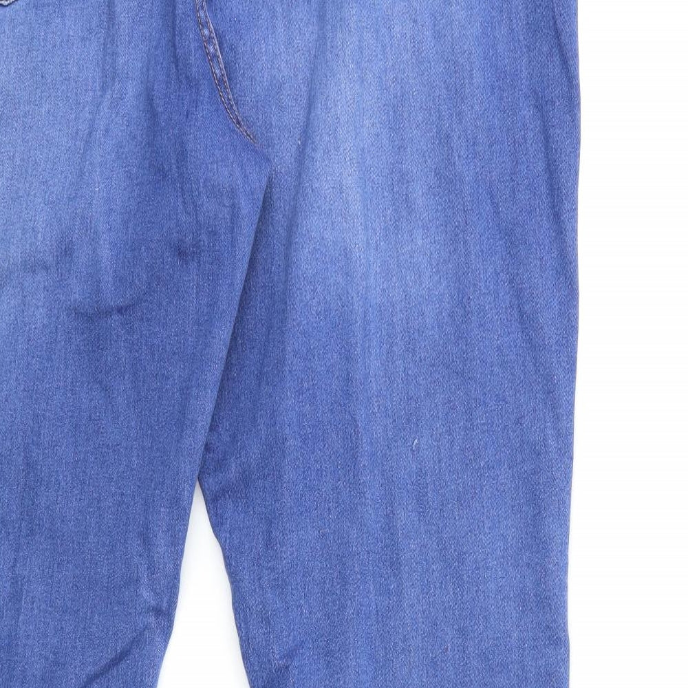 Matalan Womens Blue  Denim Skinny Jeans Size 18 L30 in