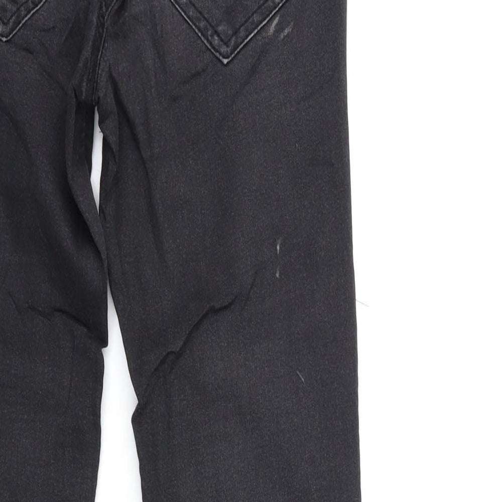 Zara Womens Black  Denim Skinny Jeans Size 6 L28 in